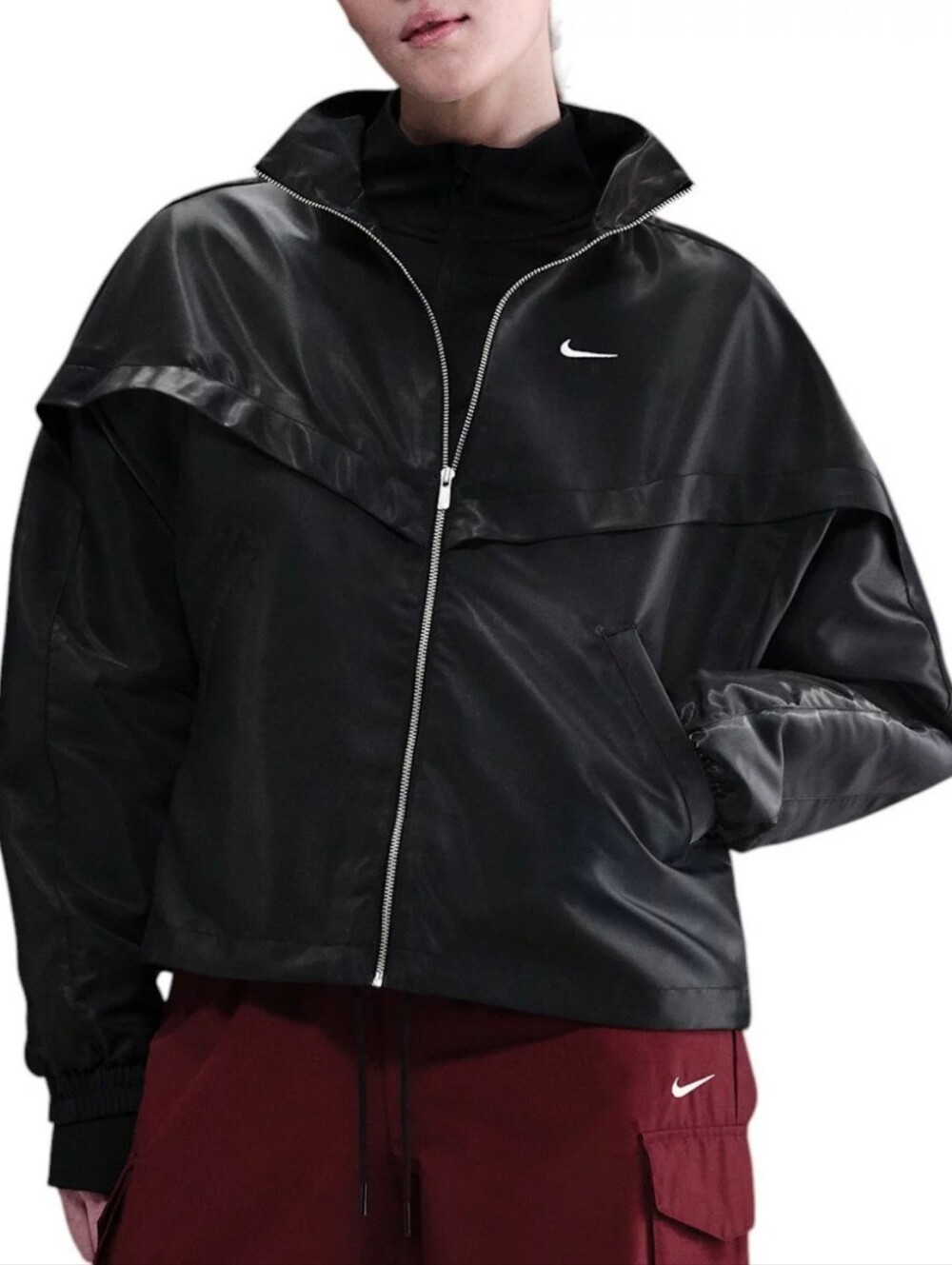 Nike Women's Sportswear Windrunner Shine Jacket - Size L